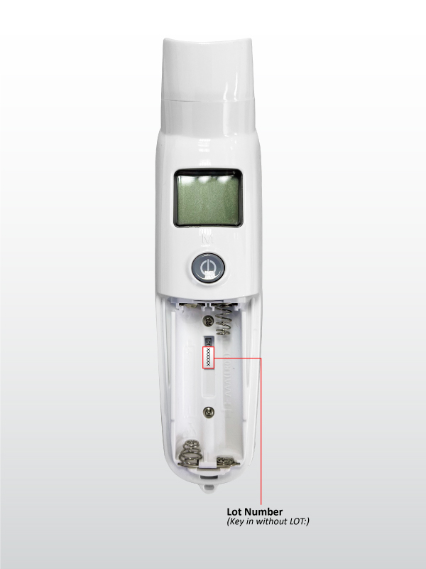 Serial Number Location Example 2